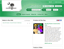 Tablet Screenshot of dixieemb.com